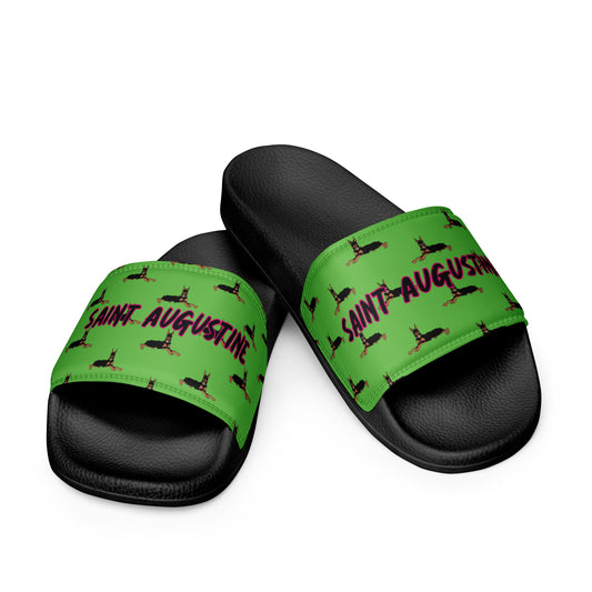 Saint Augustine "Kelly Green" Women's slides