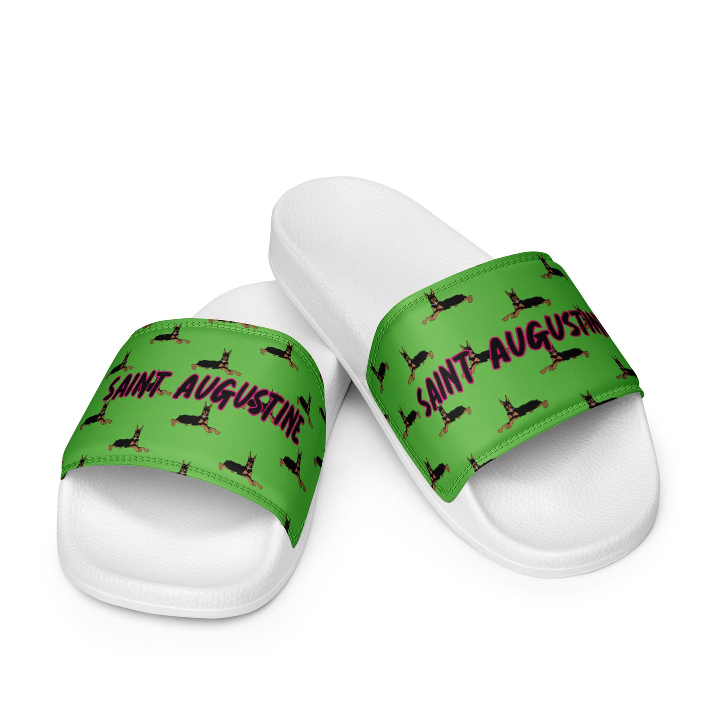 Saint Augustine "Kelly Green" Women's slides